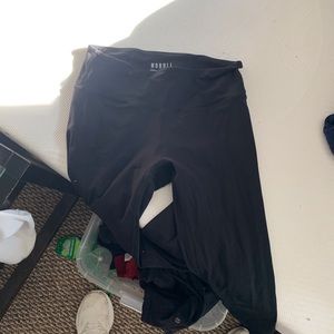 NoBull 7/8th black tights